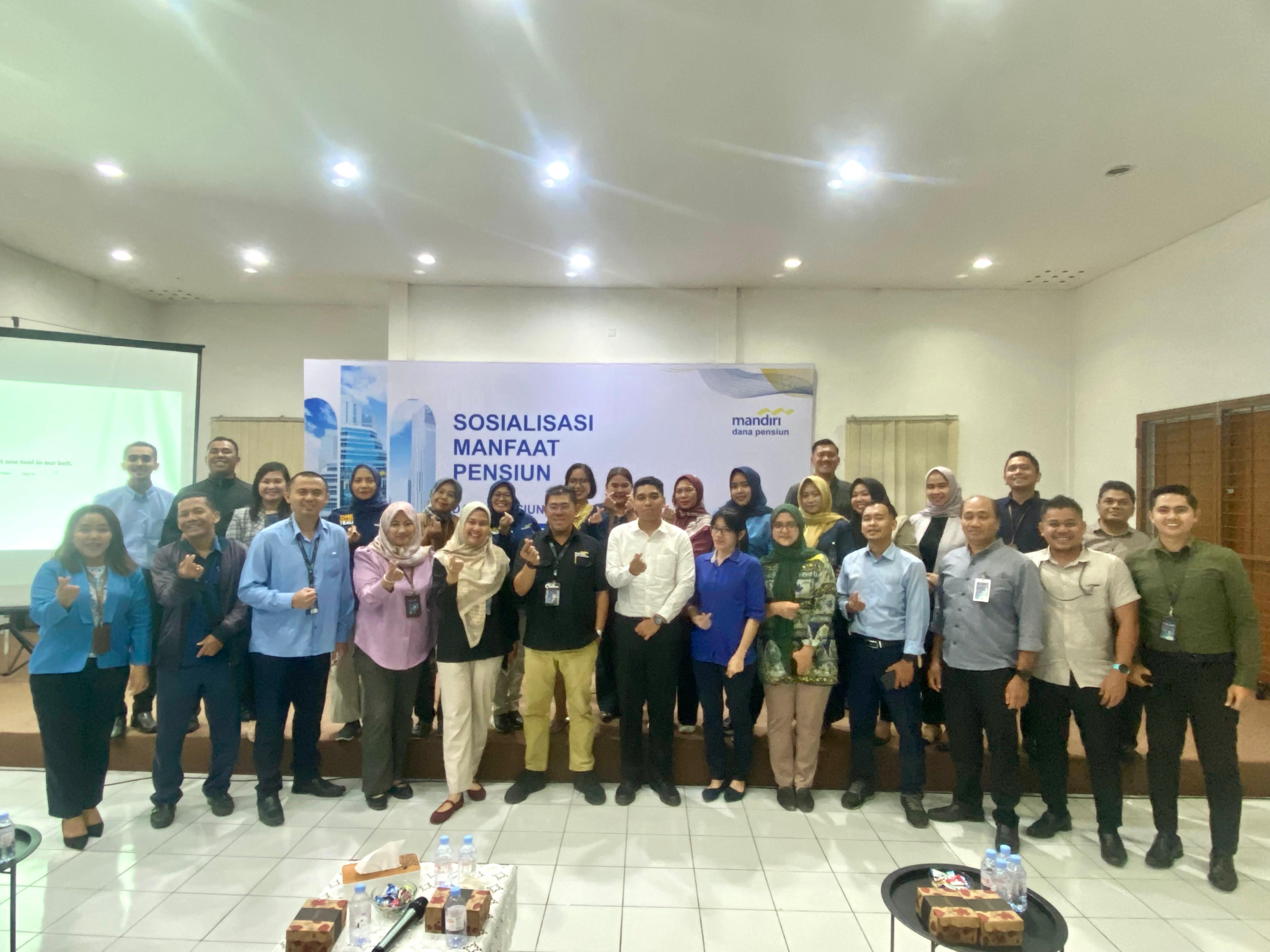 Sosialisasi Dana Pensiun kepada Peserta Aktif di Area Samarinda